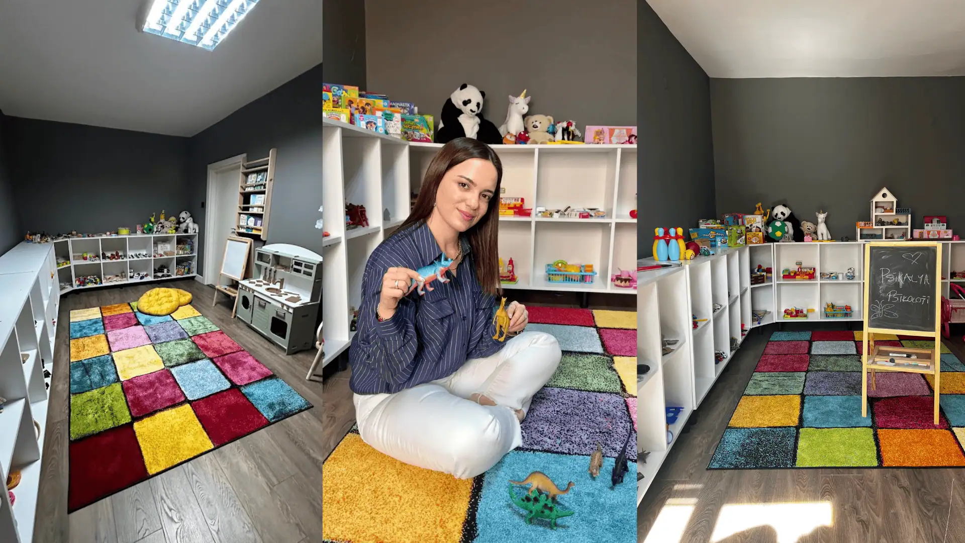 oyun terapisi odası ve oyun terapisti ece tecim
